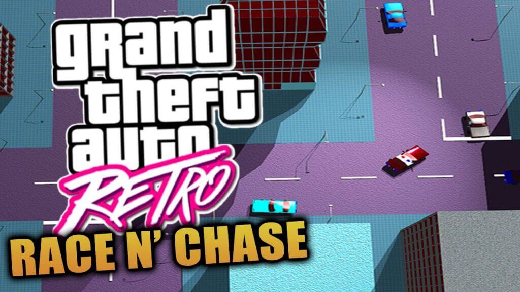 Prototype de Race n'Chase avant le changement de son nom à Grand Theft Auto 