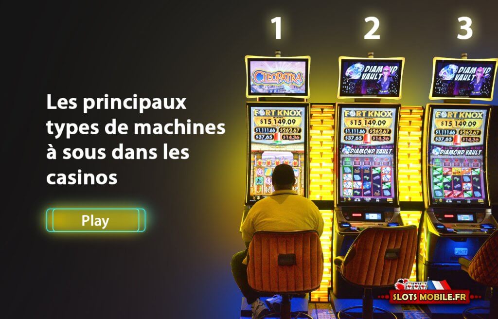 Les principaux types de machines à sous dans les casinos