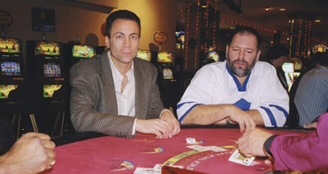 Richard Marcus en train de jouer dans un casino