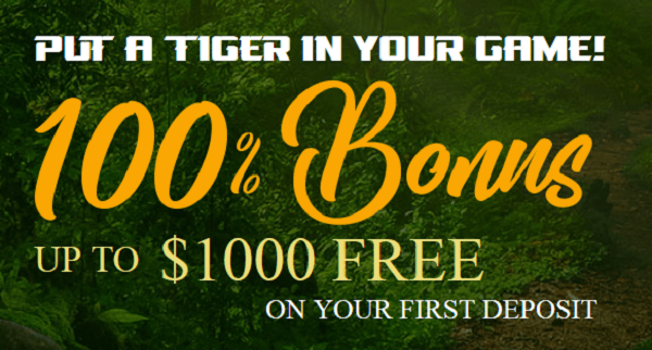 888 Tiger Casino bonus