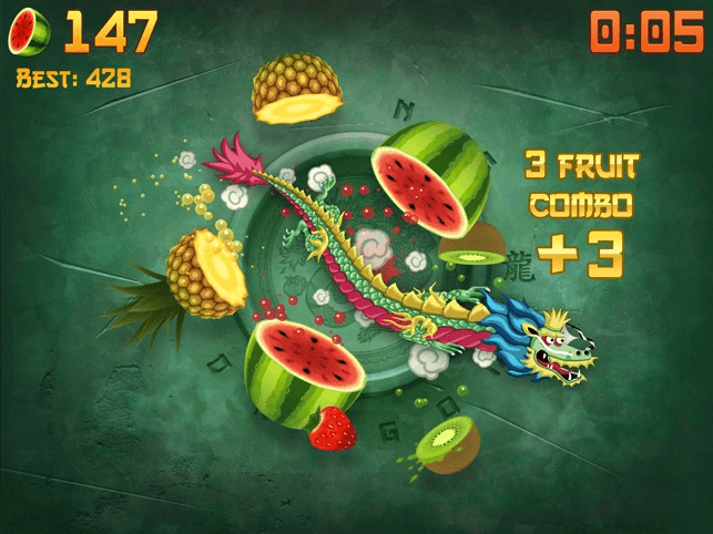 Si vous aimez les fruits et que vous voulez les briser, l'application Fruit Ninja est faite pour vous