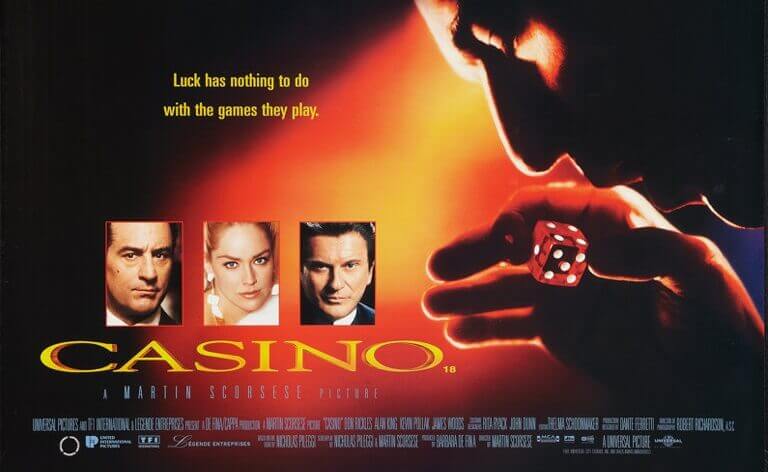 L'un des posters du film Casino 1995